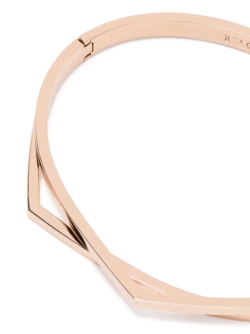 Shop Repossi 18kt Rose Gold Antifer Bangle Bracelet