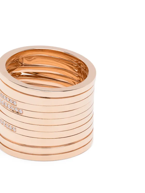 国内発| REPOSSI Antifer 18K ローズゴールド リング 指輪 Repossi Antifer リング 18Kローズゴールド | ピンク | FARFETCH JP