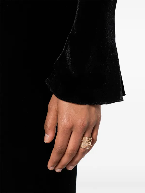 国内発| REPOSSI Antifer 18K ローズゴールド リング 指輪 Repossi Antifer リング 18Kローズゴールド | ピンク | FARFETCH JP