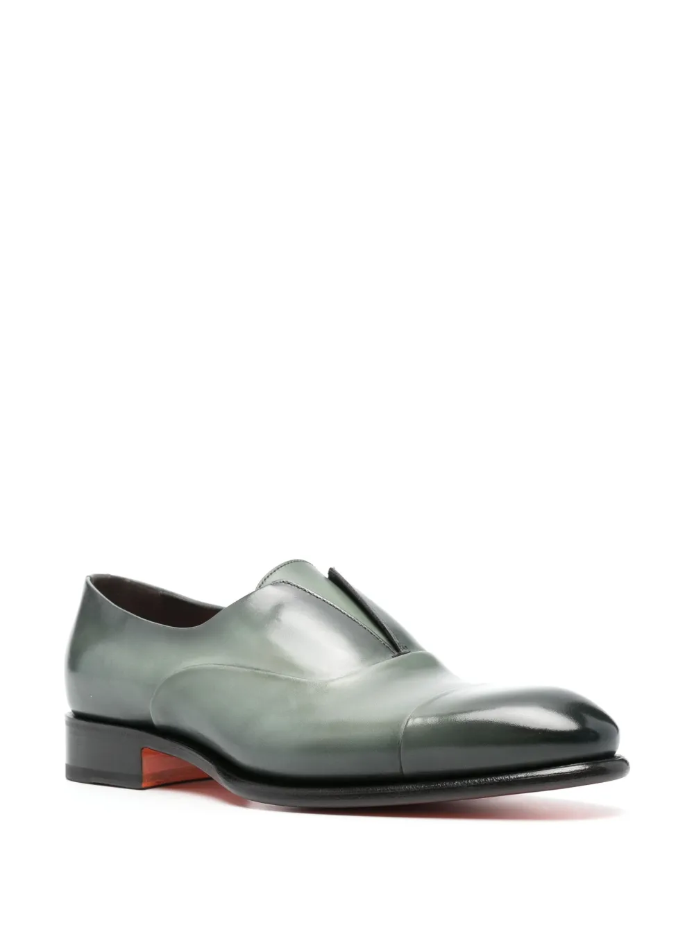 Santoni Carter seglarskor i läder | Image 2