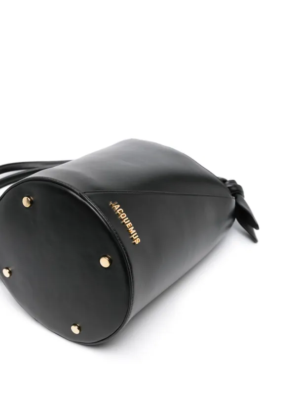 Mango bow bucket bag top