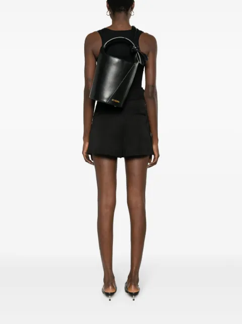 Jacquemus Le Petit Tourni leather bucket bag 245BA3663173990 - 1