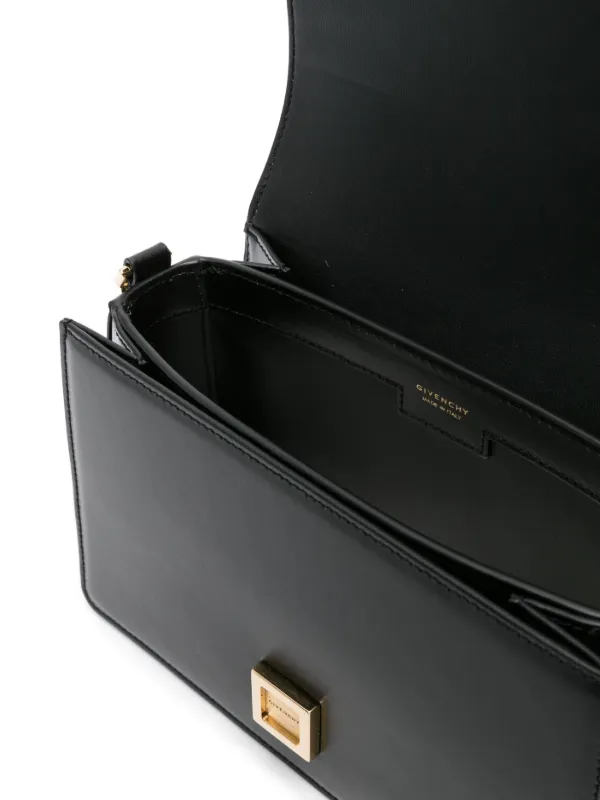 Givenchy Medium 4G-embroidered Shoulder Bag | Black | FARFETCH