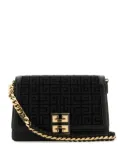 Givenchy medium 4G-embroidered shoulder bag - Black