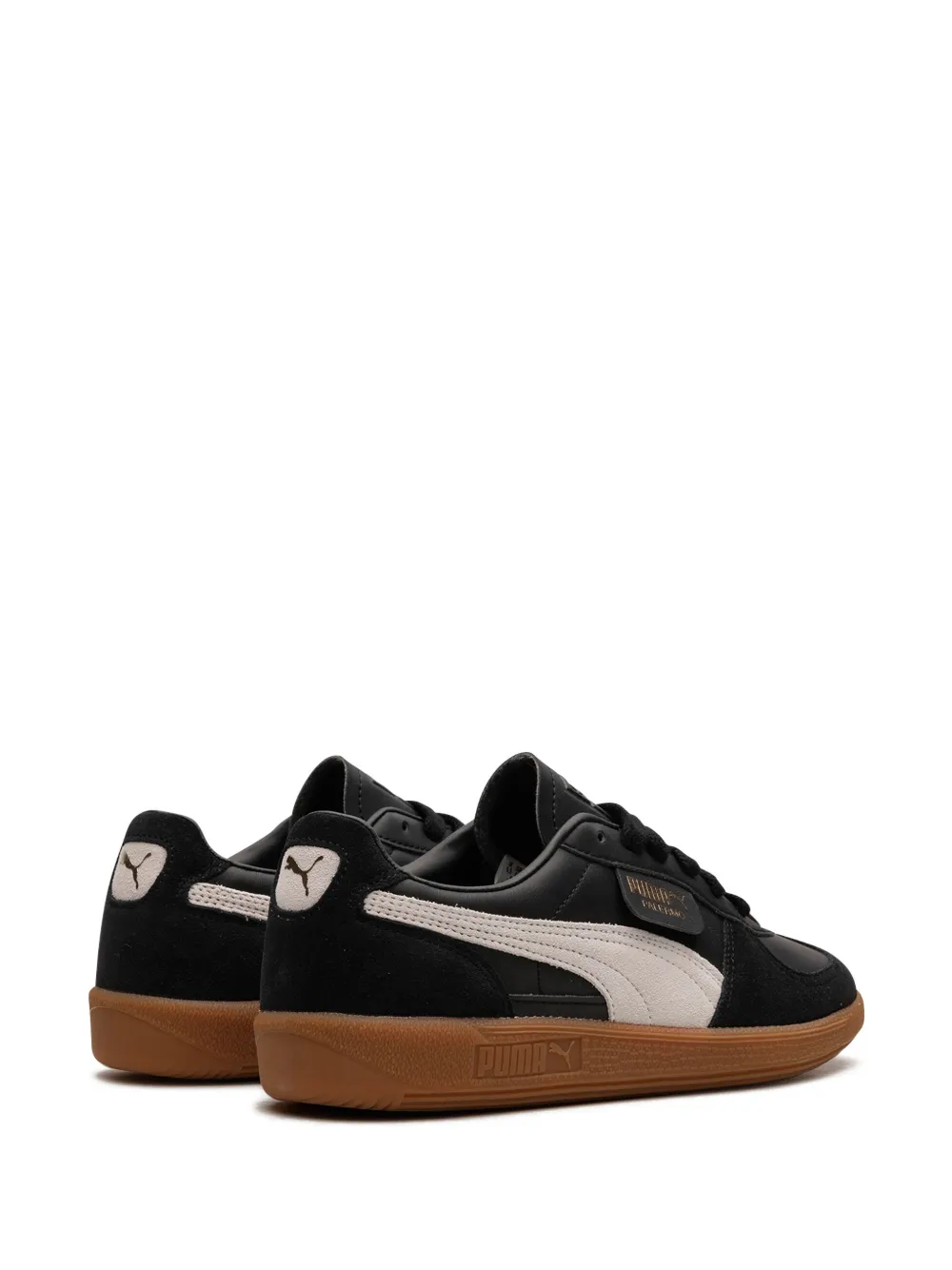 Puma black with gum sales sole