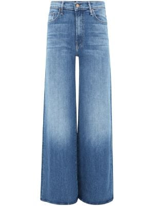 Mother wide shop leg jeans