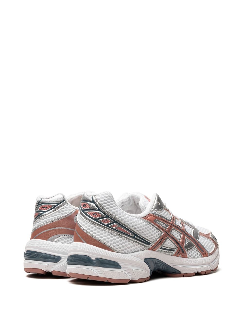 Shop Asics Gel-1130 "silver Umeboshi" Sneakers In White/umeboshi