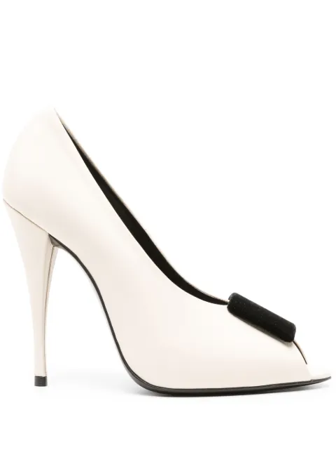 Saint Laurent 115mm silk-satin pumps