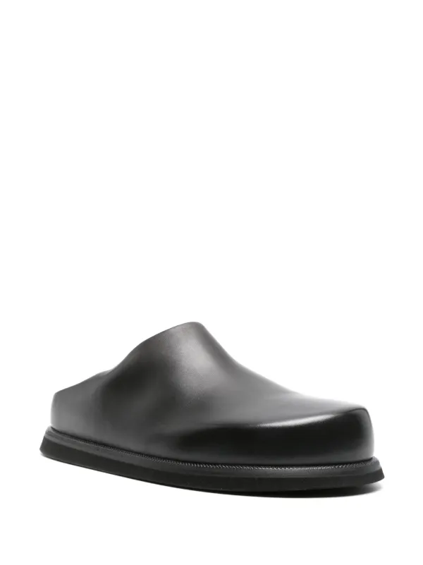 【関税込み】Marsell ブラック Accom ローファー Marsèll Accom Leather Loafers | Black | FARFETCH