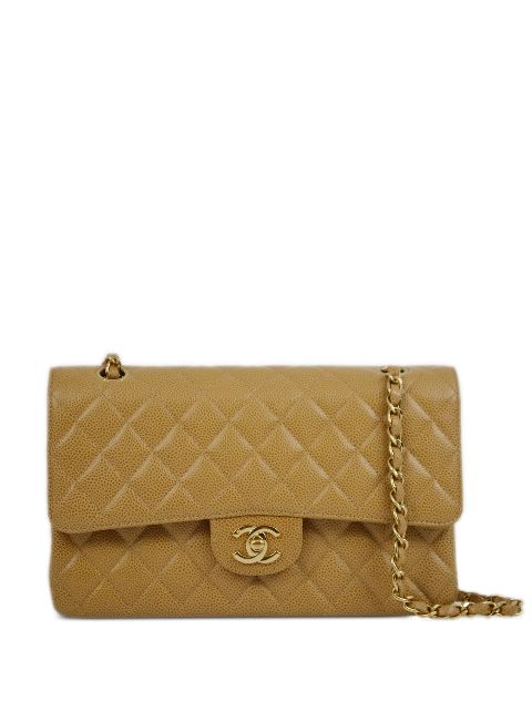 Cheap HOT SALE CHANEL 2002 medium Classic Double Flap shoulder bag Women