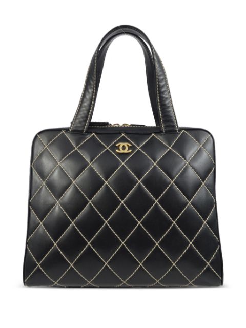 Affordable HOT SALE CHANEL 2002 Wild Stitch handbag Women