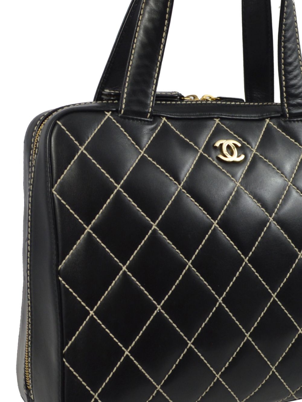 Affordable HOT SALE CHANEL 2002 Wild Stitch handbag Women