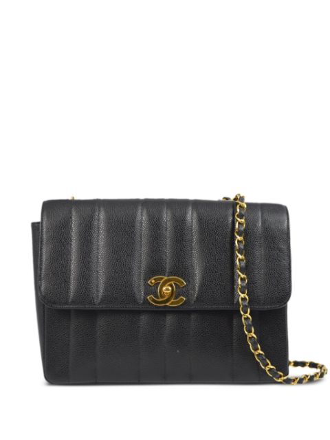 Affordable HOT SALE CHANEL 1995 Mademoiselle shoulder bag Women