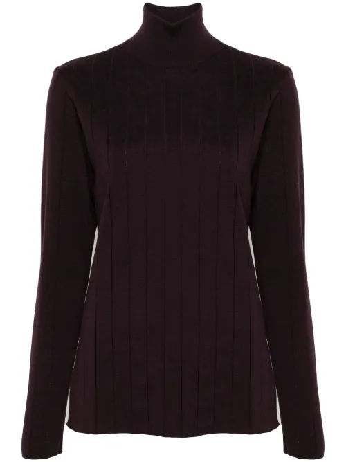 Pull en laine vierge à col rond - MRZ - Modalova