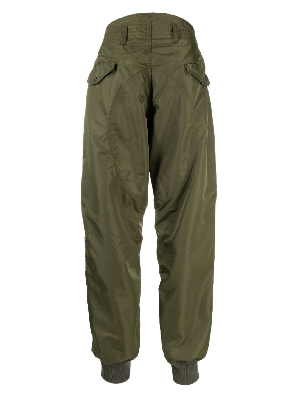 Shop Engineered Garments Airborne Cargo Pants In Green