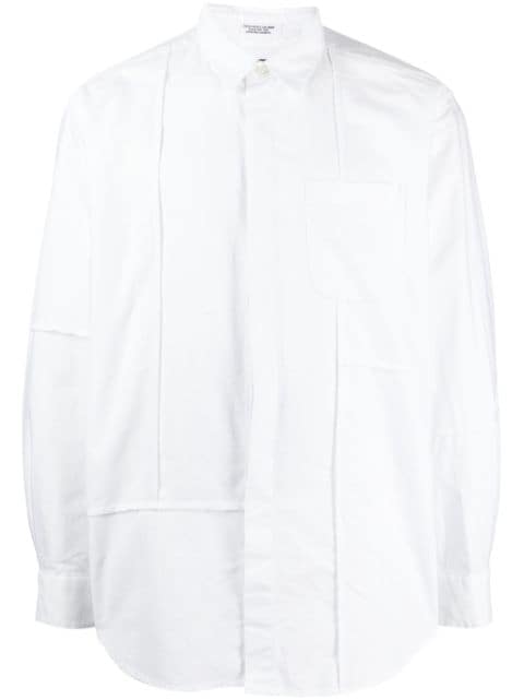 Engineered Garments Combo cotton shirt