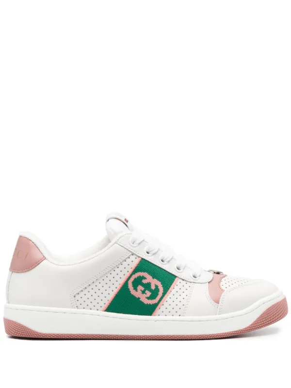 Gucci Zapatillas Screener Con Cordones Blanco FARFETCH ES