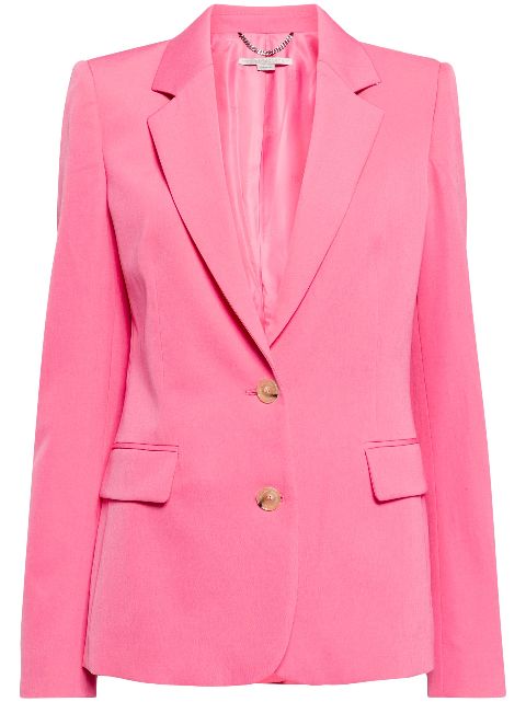 Stella McCartney single-breasted wool-blend blazer Women