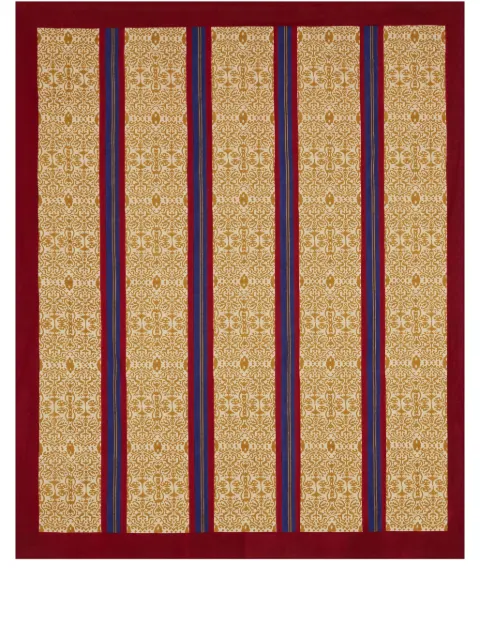 Lisa Corti abstract-print striped table cloth