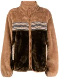 UGG Marlene funnel-neck fleece jacket - Brown