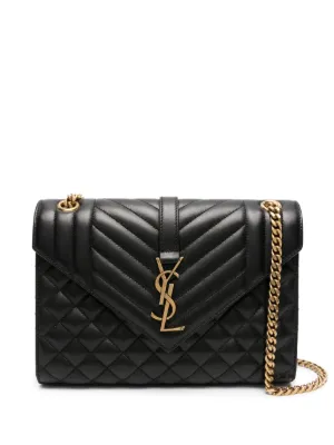 Ysl chevron envelope discount bag