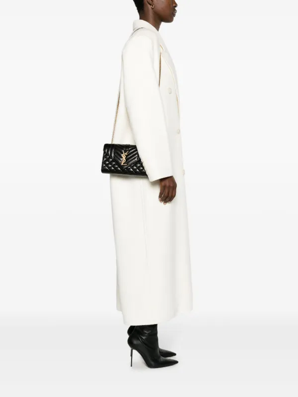 送料関税込★Saint Laurent★エンヴェロップ バッグ★ブラック Saint Laurent エンベロープ ショルダーバッグ S | ブラック
