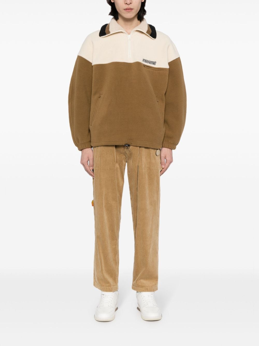 Image 2 of AAPE BY *A BATHING APE® straight-leg corduroy trousers