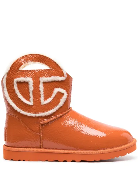 UGG x Telfar Logo Mini Crinkle boots