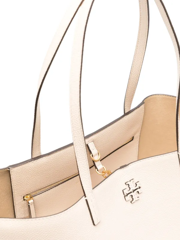 Mcgraw leather laptop tote tory burch shop