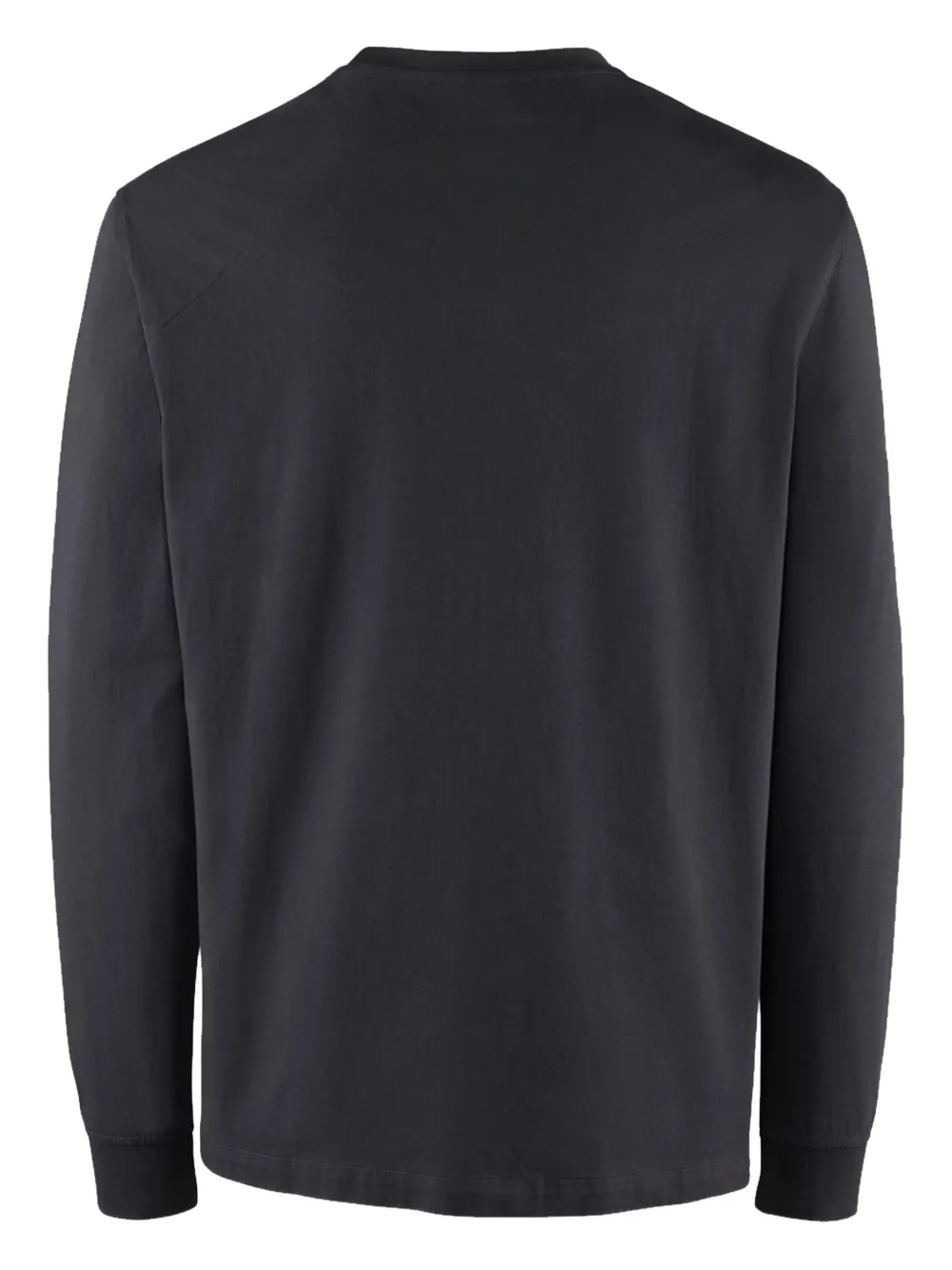 Klättermusen Katoenen T-shirt met lange mouwen - Zwart