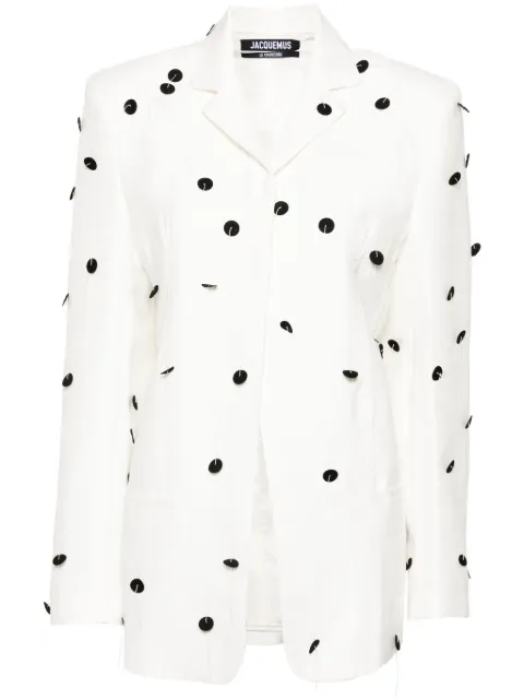 Jacquemus La veste Caraco brodee blazer Women