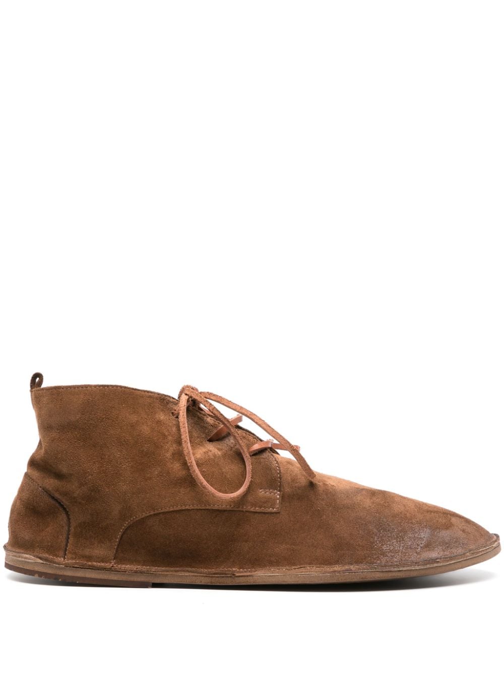 Marsèll Strasacco Chukka Leather Boots In Brown