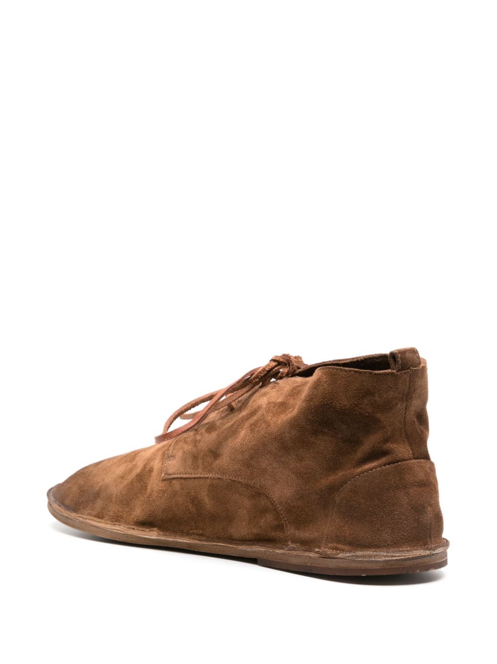 Shop Marsèll Strasacco Chukka Leather Boots In Brown