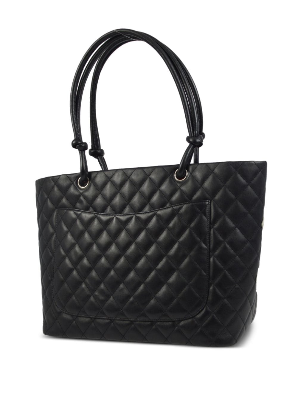 CHANEL Pre-Owned 2003 Cambon Ligne handtas - Zwart