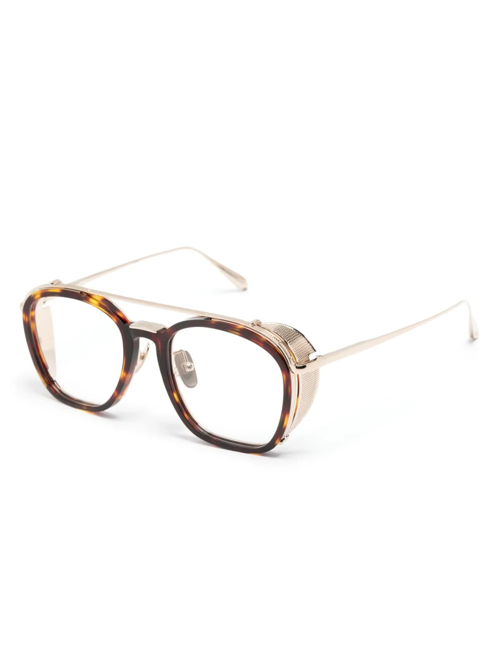 Linda Farrow Aston square-frame glasses | Men | Image 2