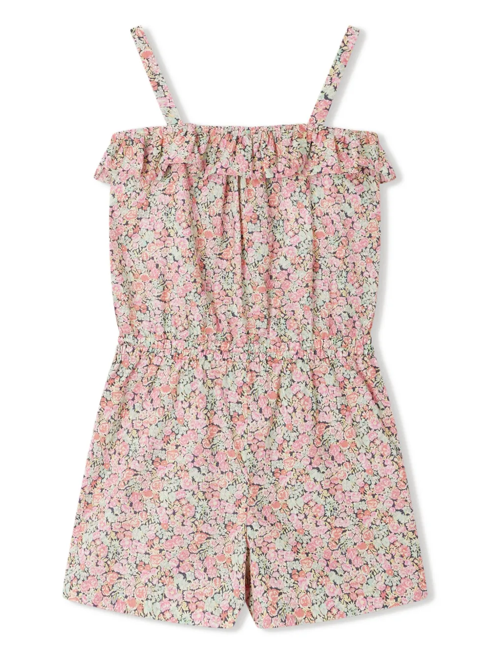 Agrume floral-print playsuit 