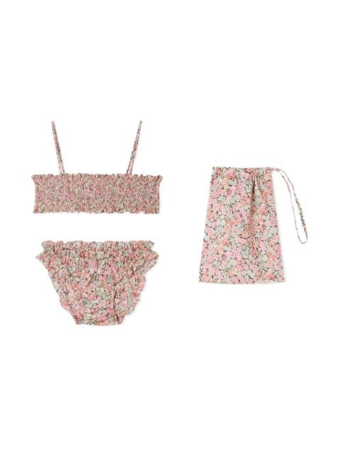 Bonpoint Finlay floral-print bikini 