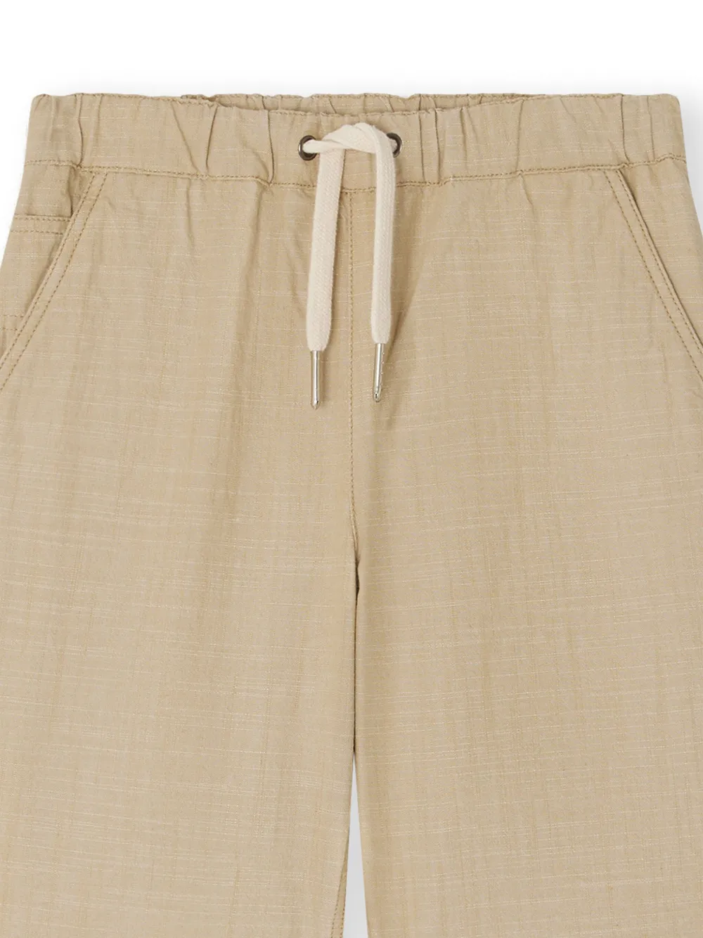 Bonpoint Katoenen shorts Beige