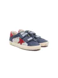 Golden Goose Kids Old School leather sneakers - Blue