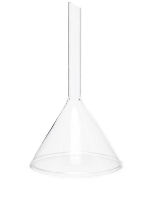 Haeckels transparent glass funnel 