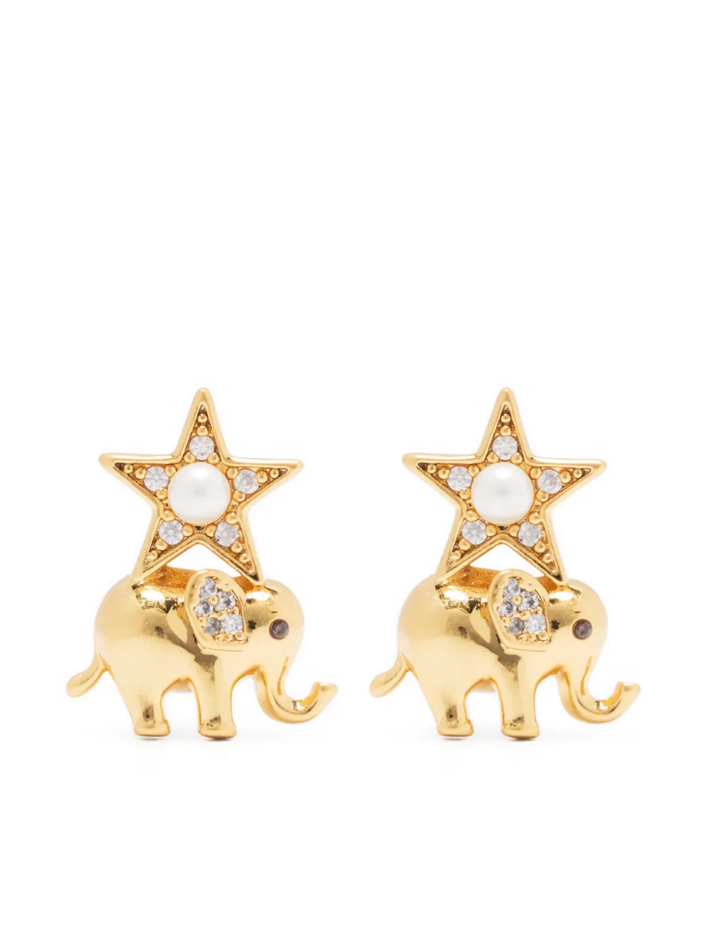 Winter Carnival charm stud earrings