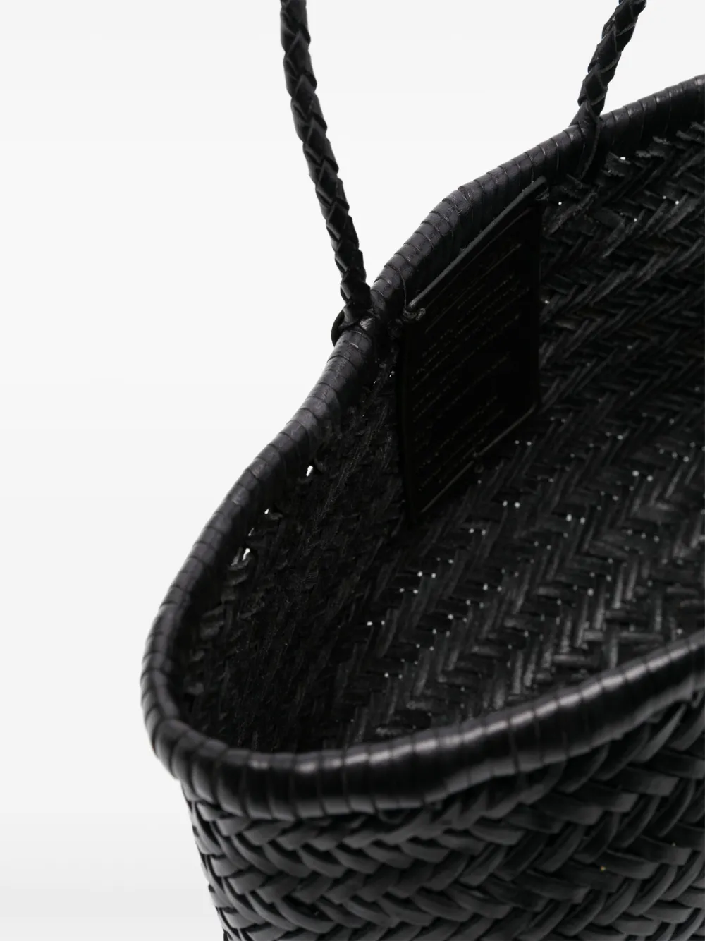 Dragon Diffusion Small Triple Jump Tote Bag In Black