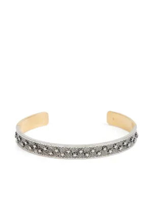MM6 Maison Margiela チェーンディテール カフブレスレット | シルバー