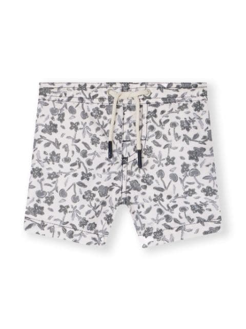 Bonpoint Niagara floral-print swim shorts