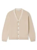 Bonpoint Corbin cotton cardigan - Neutrals