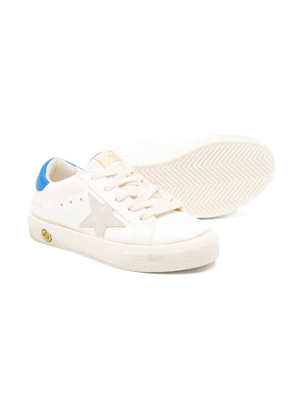 Golden goose white may sneakers discount