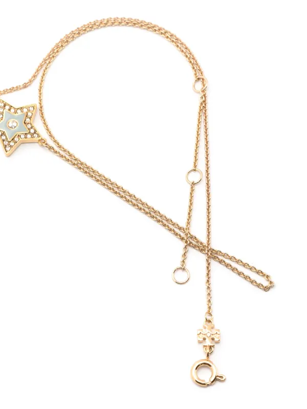 Tory burch top necklace gold