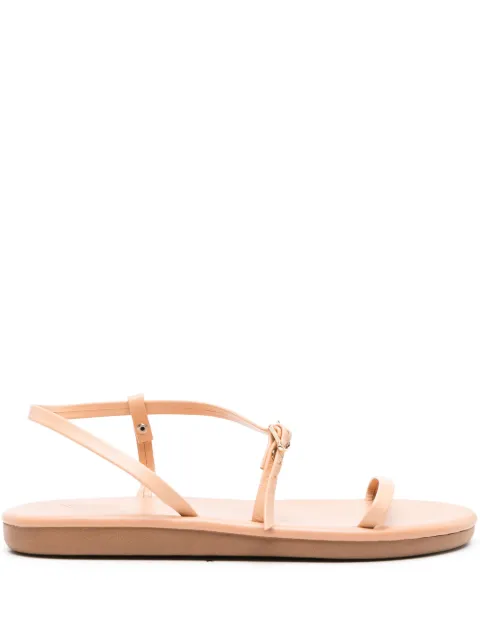 Ancient Greek Sandals Niove flat leather sandals