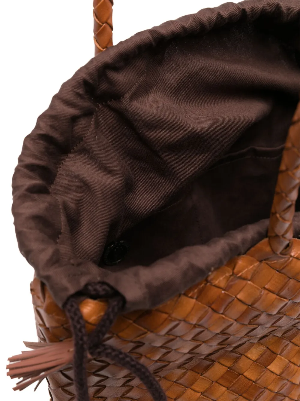 DRAGON DIFFUSION Jacky geweven shopper Bruin