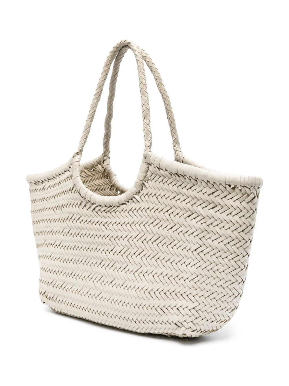Dragon Diffusion Large Nantucket Interwoven Tote Bag In Neutrals